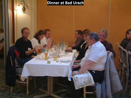 Dinner at Bad Urach