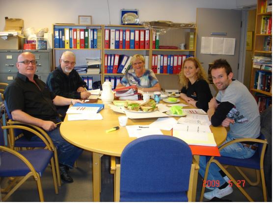   ISVC Stavanger, Norway, 2009. Parts of the Coordinating Committee